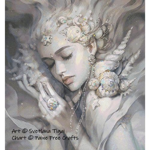 Sound of the Sea (Svetlana Tigai) by Paine Free Crafts printed cross stitch chart