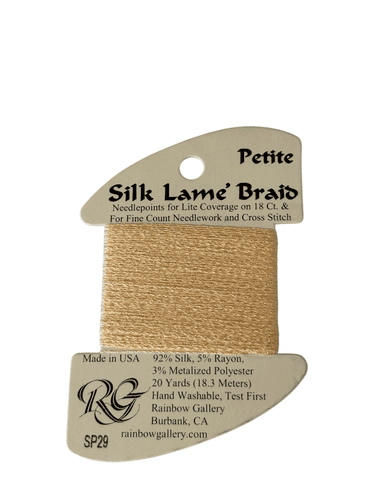 SP29 Chiffon Petite Silk Lame Braid