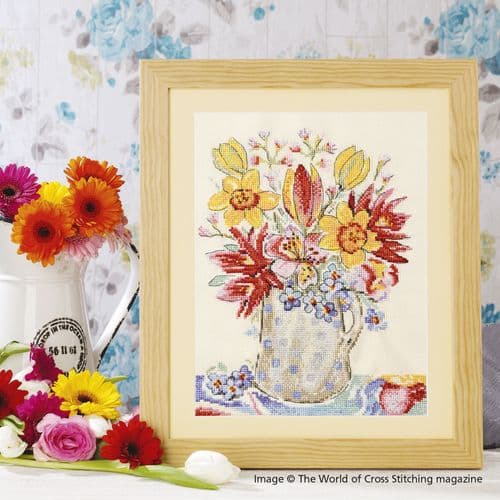 Spring in Bloom Spring Posy WOXS Issue 344 project pack