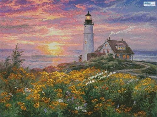 Spring Light by Artecy printed cross stitch chart