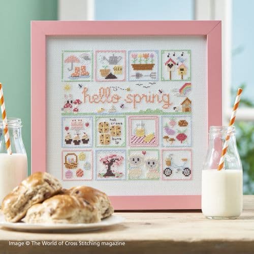 Springtime Sampler WOXS Issue 343 project pack