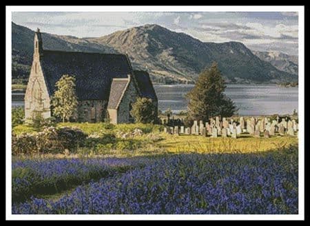 St John's, Ballachulish by Artecy printed cross stitch chart