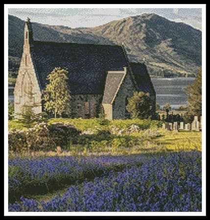 St John's, Ballachulish (Crop) by Artecy printed cross stitch chart