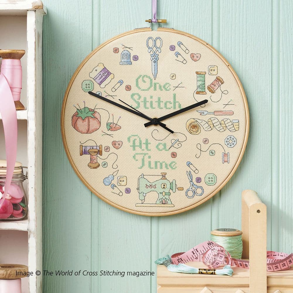 Stitcher s Clock WOXS Issue 319 2022 project pack