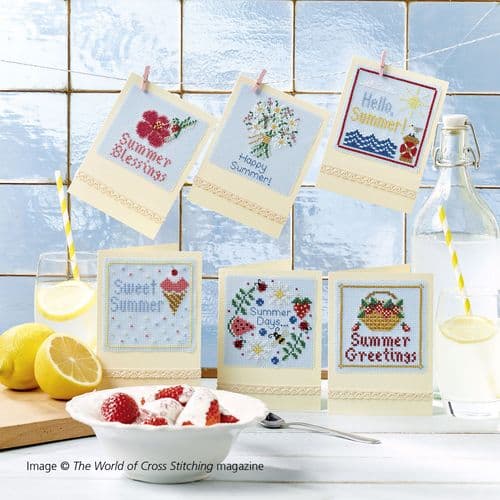Summer Cards WOXS Issue 321 July 2022 project pack