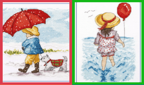 Summer Splashing & Snowy Walk Faye Whittaker WOXS Issue 349 2022 project pack