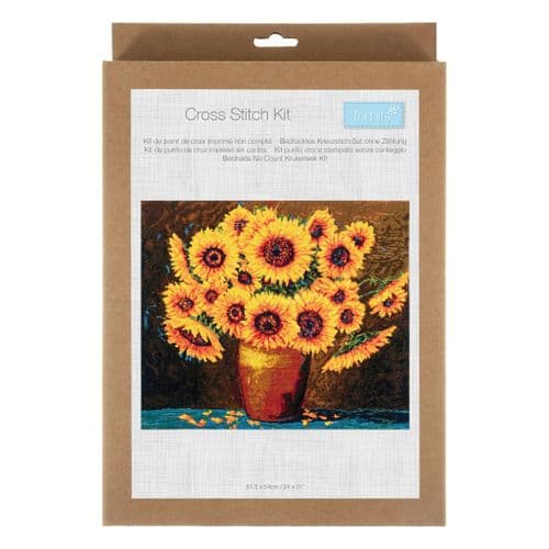 Sunflower Bloom cross stitch kit