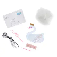 Swan with Crown Felt Decoration Kit