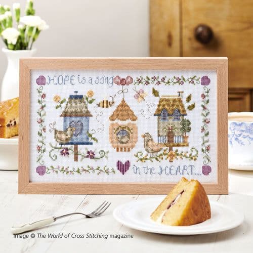 Sweet Birdhouses WOXS Issue 316 Feb 2022 project pack