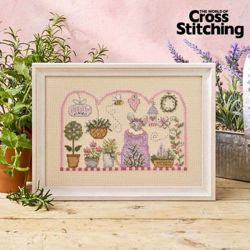 Sweet Scents Florist Mouse WOXS Issue 372 project pack
