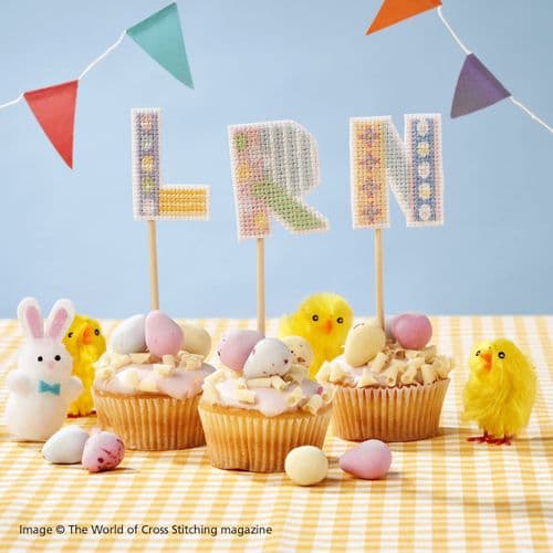 Sweet Treats Easter ABC Alphabet WOXS Issue 344 project pack