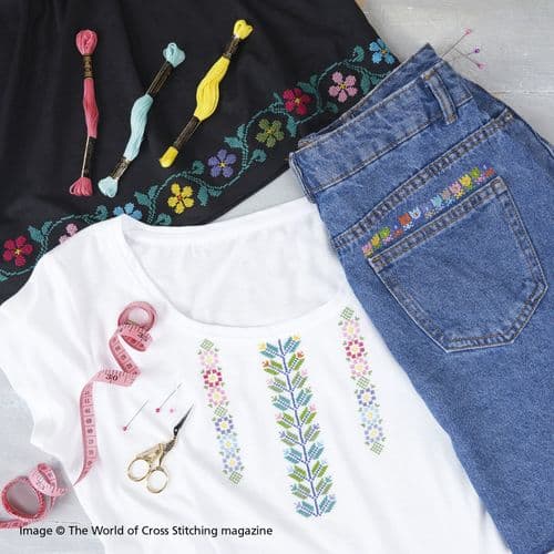 Tatreez Borders WOXS Issue 335 2023 project pack