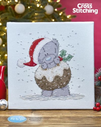 Tatty Teddy Christmas Pudding WOXS Issue 366 project pack