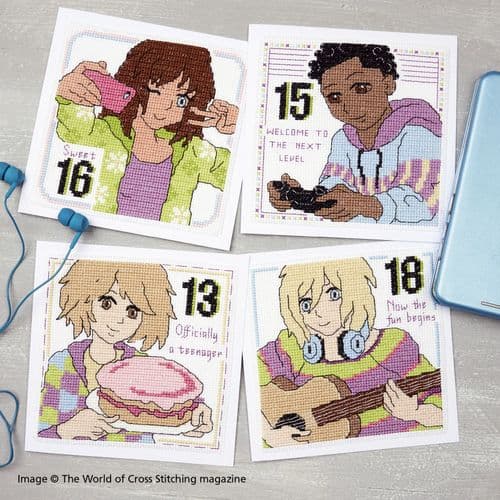 Teen Birthday Cards WOXS Issue 337 project pack