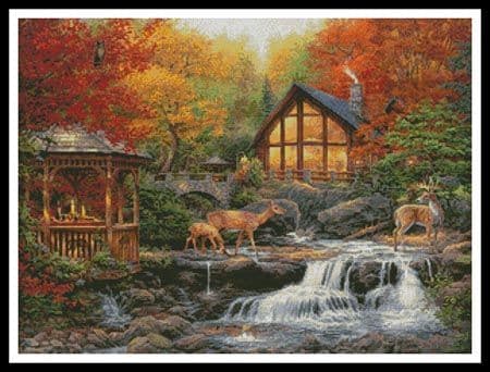 The Colors of Life by Artecy printed cross stitch chart