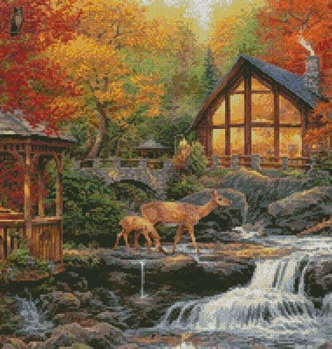 The Colors of Life (Crop 2) by Artecy printed cross stitch chart