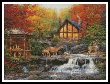 The Colors of Life (Large) by Artecy printed cross stitch chart