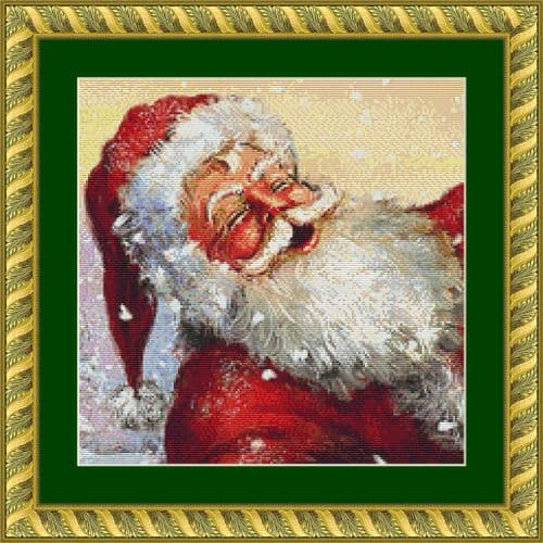 The Cross Stitch Studio Ho Ho Ho Snippet printed cross stitch chart