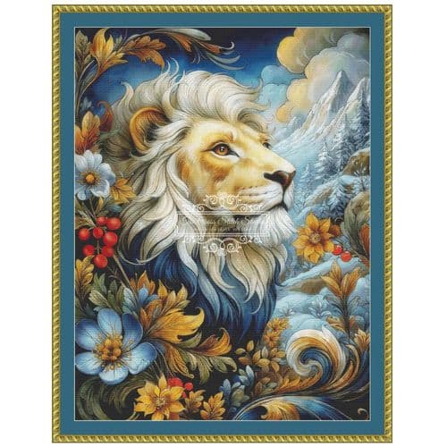 The Cross Stitch Studio Orian printed cross stitch chart