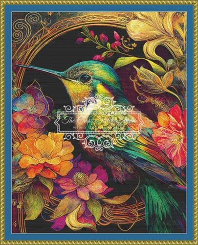 The Cross Stitch Studio Small And Mighty printed cross stitch chart