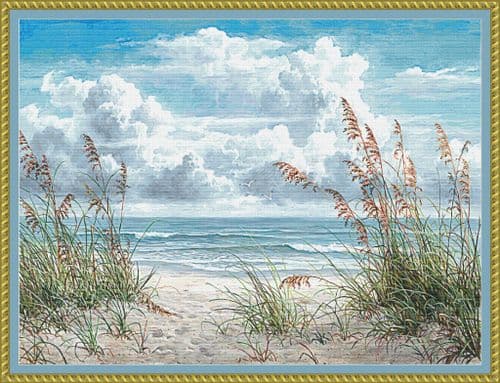 The Cross Stitch Studio Summer Breeze printed cross stitch chart