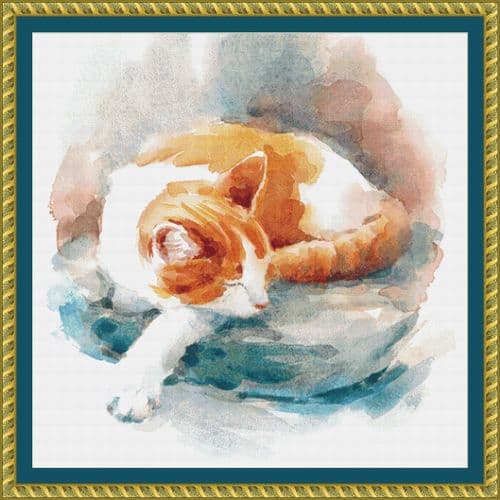 The Cross Stitch Studio Sweet Dreams printed cross stitch chart