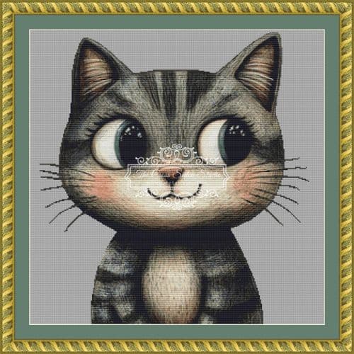 The Cross Stitch Studio Tabitha Snippet printed cross stitch chart