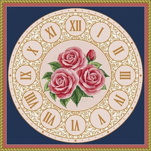 The Cross Stitch Studio Take Time to Smell the Roses printed cross stitch chart