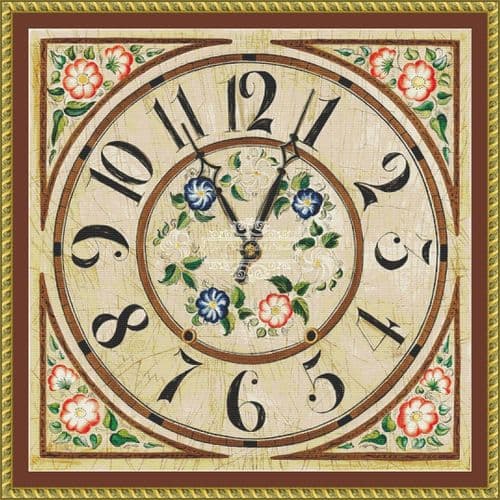 The Cross Stitch Studio Time To Blossom printed cross stitch chart