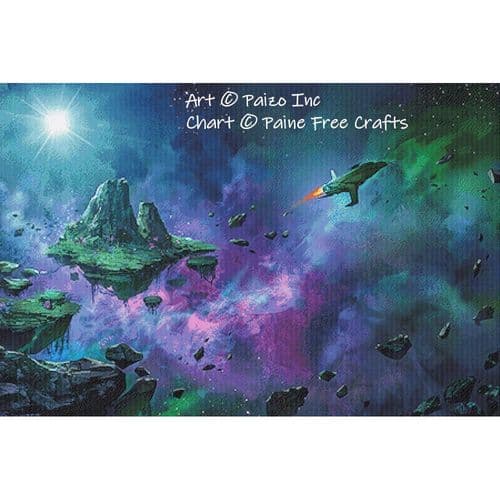 The Drift by Paine Free Crafts printed cross stitch chart