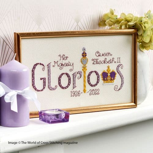 Fit for a Queen Commemorative Sampler WOXS Issue 331 project pack