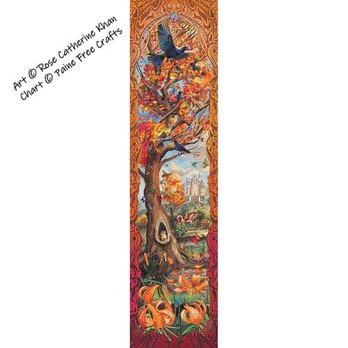 The Six Portals: Autumn Hollow by Paine Free Crafts printed cross stitch chart