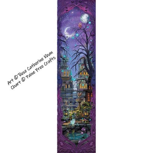 The Six Portals: Glowstone City by Paine Free Crafts printed cross stitch chart