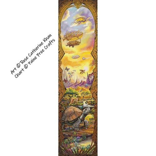 The Six Portals: Sunbound Trail by Paine Free Crafts printed cross stitch chart