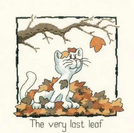 The Very Last Leaf cross stitch chart - Peter Underhill