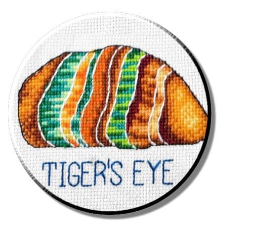 Tigers Eye Crystal Needle Minder