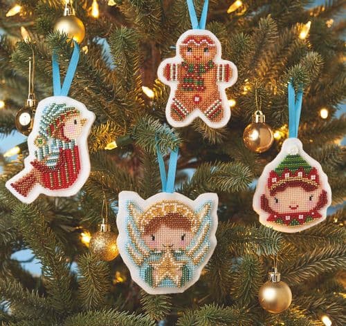 Time to Sparkle Beaded Ornaments WOXS Issue 340 project pack