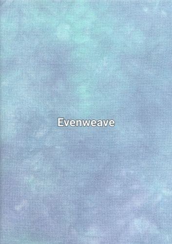 Tintaglia Aida hand dyed by Fabrics by CraftiKate