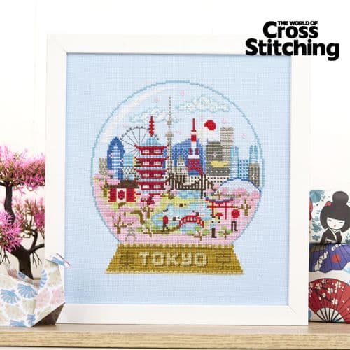 Tokyo Snow Globe WOXS Issue 368 project pack