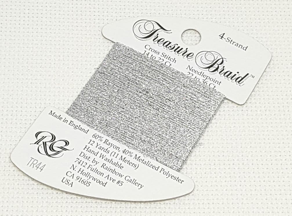 TR44 Silver Treasure Braid