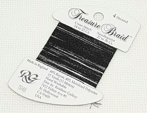 TR45 Black Treasure Braid