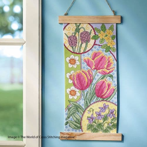 Signs of Spring Tulips WOXS Issue 331 project pack