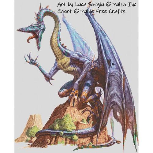 Turvu by Paine Free Crafts printed cross stitch chart