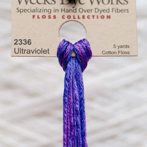 Ultraviolet 2336 Weeks Dye Works thread