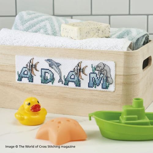 Underwater Alphabet WOXS Issue 335 2023 project pack