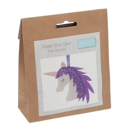 Unicorn Felt Decoration Kit