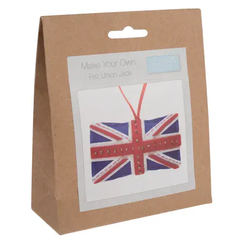 Union Jack Felt Decoration Kit