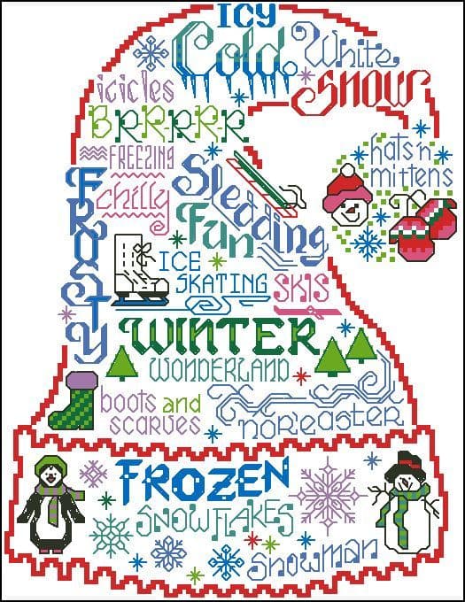 Ursula Michael Let s Be Frozen cross stitch chart