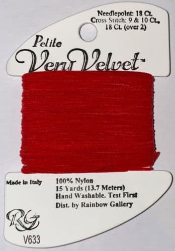 V633 Geranium Petite Very Velvet thread
