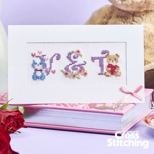 Valentine's ABC Alphabet Loving Letters WOXS Issue 368 project pack